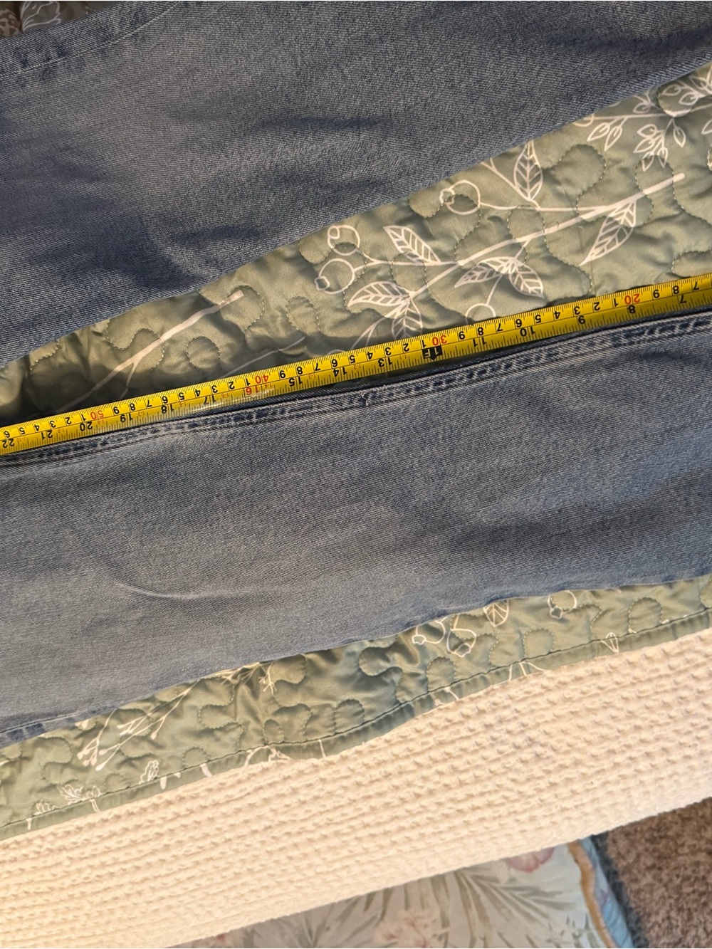 AGOLDE Nico High Rise Slim Jeans Size 25 Light Wash Button Fly Sustainable Denim - Picture 6 of 8